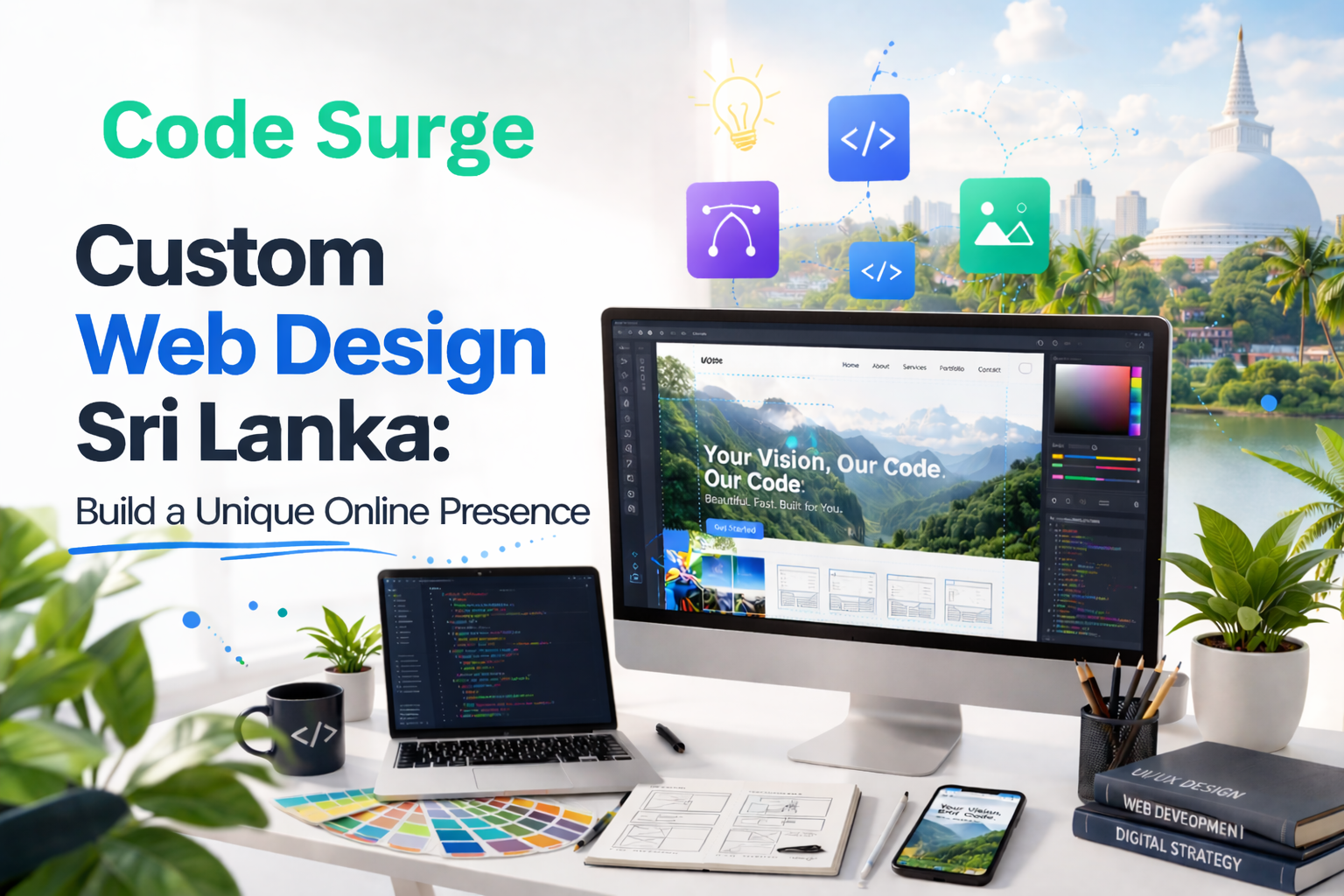 Custom Web Design Sri Lanka: Build a Unique Online Presence