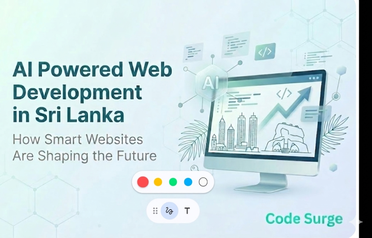 AI Powered Web Development in Sri Lanka: How Smart Websites Are Shaping the Future