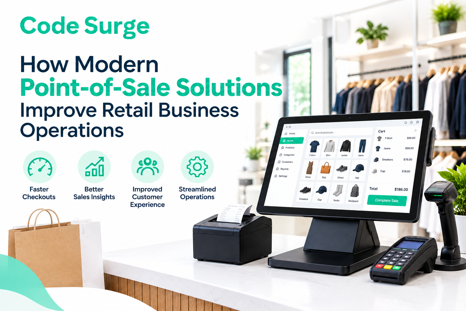 How Modern Point-of-Sale Solutions Improve Retail Business Operations